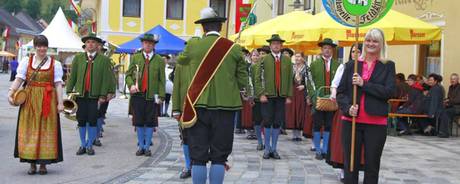 Wahl der beliebtesten Marketenderin in Weitensfeld