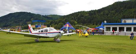 Flugshow am Flugplatz Friesach-Hirt