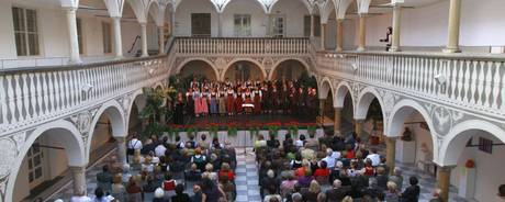 Chorkonzert der Kärntner Singgemeinschaft in Wien im St. Veiter Rathaushof